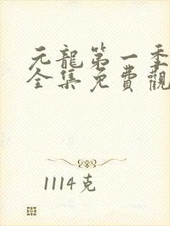 元龙第一季1集全集免费观看