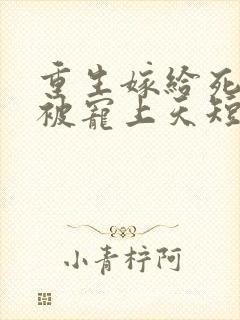 重生嫁给死对头被宠上天短剧