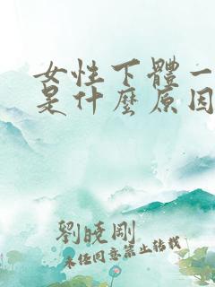 女性下体一直湿是什么原因