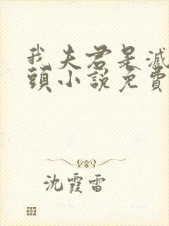 我夫君是灭世魔头小说免费阅读