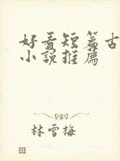 好看短篇古言情小说推荐