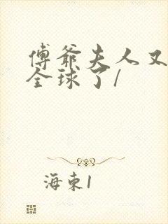 傅爷夫人又惊艳全球了/