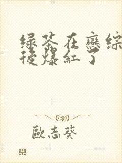 绿茶在恋综咸鱼后爆红了