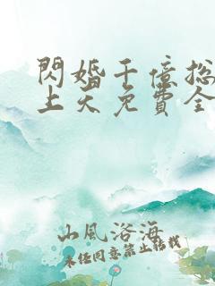 闪婚千亿总裁宠上天免费全集