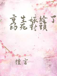 重生嫁给了渣男的死对头