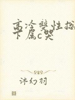 高冷双性总裁被下属c哭
