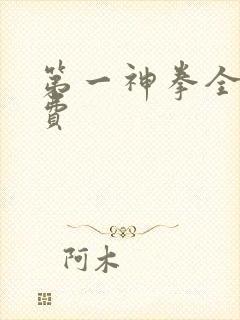 第一神拳全集免费