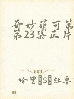 奇妙萌可第六季第23集正片