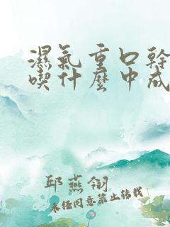 湿气重口干口苦吃什么中成药