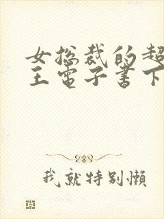 女总裁的超级兵王电子书下载