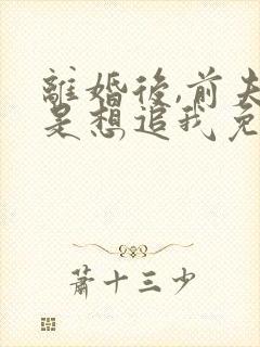 离婚后,前夫总是想追我免费阅读