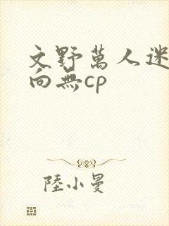 文野万人迷男主向无cp