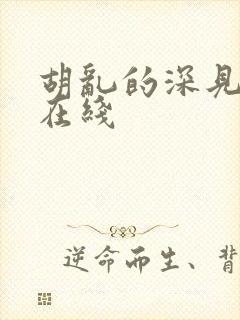 胡乱的深见君 在线