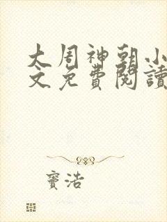 大周神朝小说全文免费阅读