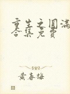 重生之圆满人生合集免费