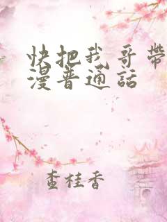 快把我哥带走动漫普通话