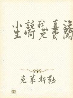 小说我真没想重生啊免费阅读全文