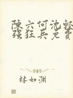 陈六何沈轻舞最强狂兵免费