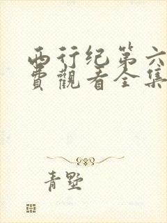 西行纪第六季免费观看全集