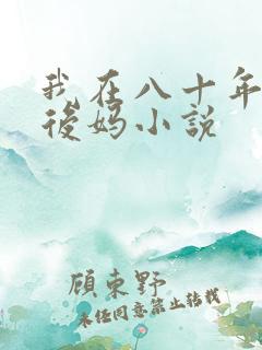 我在八十年代当后妈小说