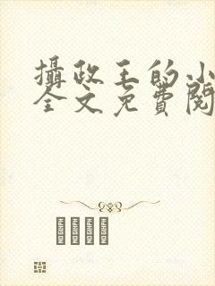 摄政王的小萌妃全文免费阅读