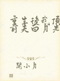 重生后我顶替了前夫白月光l