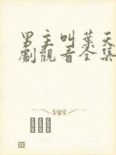 男主叫叶天的短剧观看全集