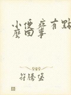 小便疼有点血怎么回事