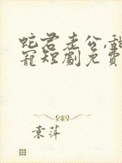 蛇君老公,甜又宠短剧免费观看全集高清