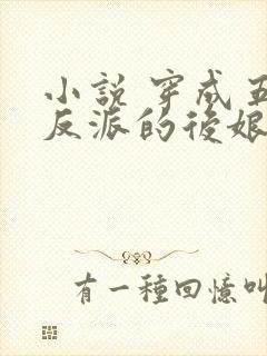 小说 穿成五个反派的后娘