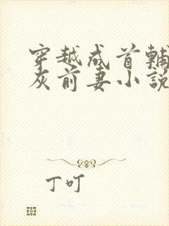 穿越成首辅的炮灰前妻小说