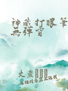 神藏打眼笔趣阁无弹窗