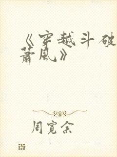 《穿越斗破名叫萧风》