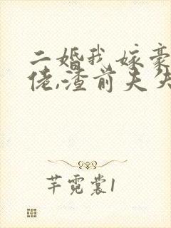 二婚我嫁豪门大佬,渣前夫失控了完结版