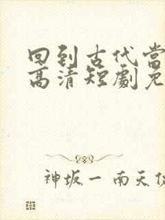 回到古代当太子高清短剧免费网站