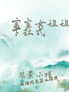 富家女姐姐免费下拉式