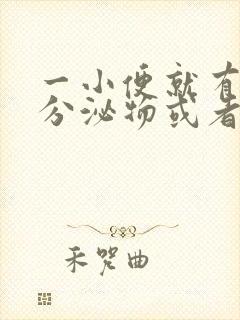 一小便就有褐色分泌物或者血