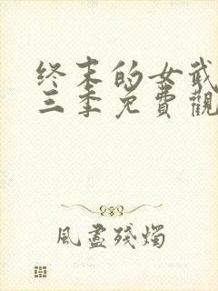 终末的女武神第三季免费观看