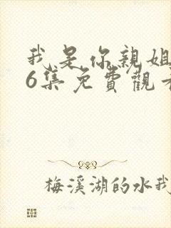 我是你亲姐姐46集免费观看