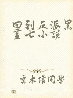 回到反派黑化前画七小说