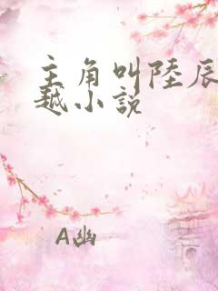 主角叫陆辰的穿越小说