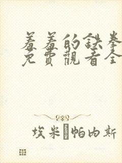 羞羞的铁拳漫画免费观看全集