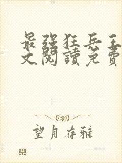 最强狂兵王猛全文阅读免费