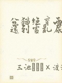 公猫绝育两年了还到处乱尿是什么原因