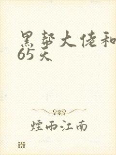 黑帮大佬和我365天