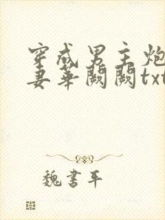 穿成男主炮灰前妻华阙阙txt