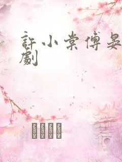 许小棠傅晏礼短剧