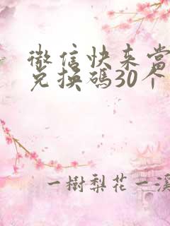 微信快来当领主兑换码30个礼包