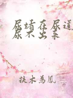 尿堵在尿道口了尿不出来