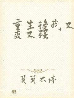 重生后我又飒又爽又强